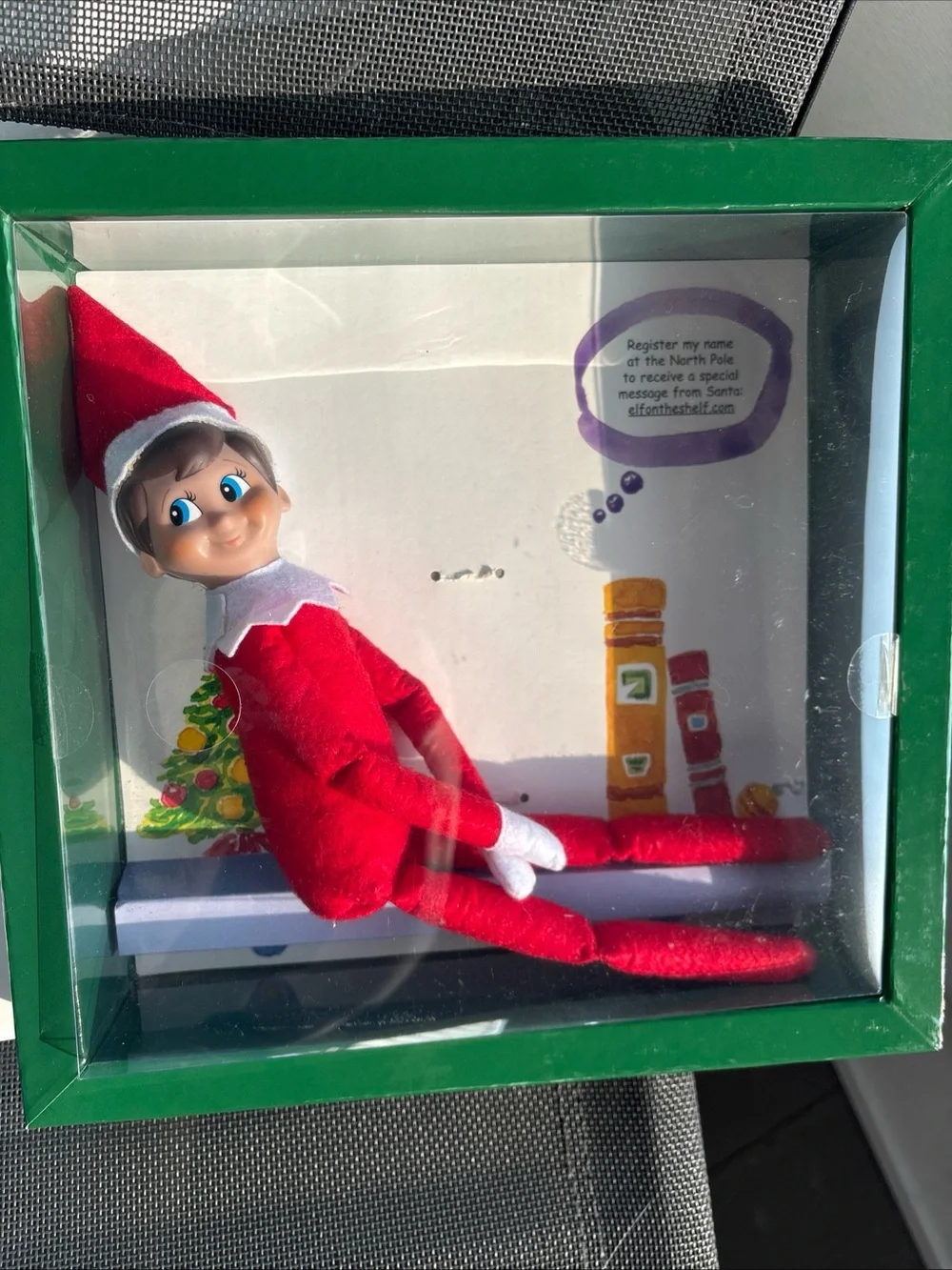 The Elf on The Shelf a Christmas Tradition Storybook Blue Eyed Elf Doll Book Set